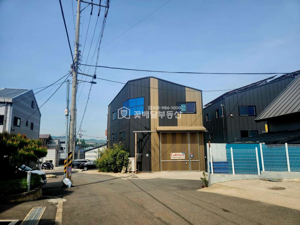 인천 계양구 선주지동 [김포꽃배달부동산] 징크판넬마감, 선주지동 코너자리 위치좋고, 컨디션좋은 공장 매매 매물번호 10265 사진 1