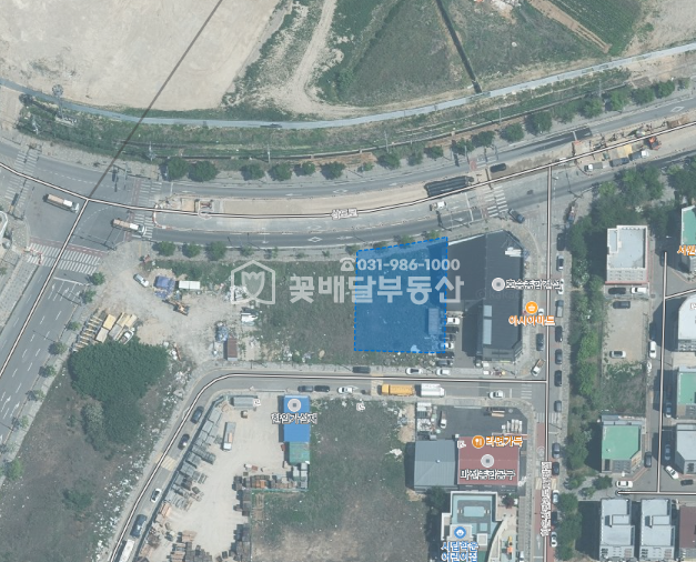 경기 김포시 양촌읍 학운리 [김포고촌꽃배달부동산] 김포 토지 매매ㅣ학운리 준공업지역 토지ㅣ메인도로에 접한 토지ㅣ262평 상업나지 매매 매물번호 10069 사진 1