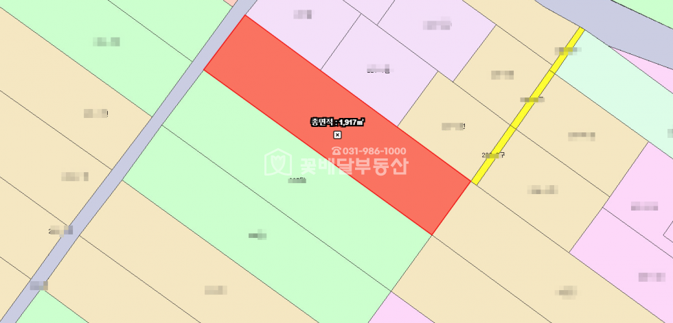 경기 김포시 고촌읍 향산리 [김포고촌꽃배달부동산] 개발예정지ㅣ식품공장창고ㅣ농림지역ㅣ보상받을토지 매매 매물번호 10135 사진 2
