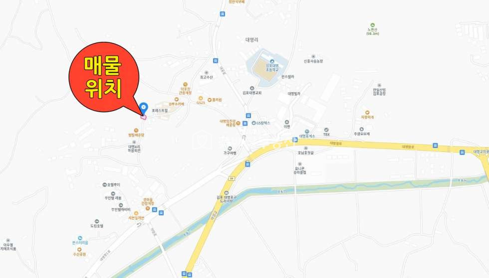 경기 김포시 대곶면 대명리 [김포꽃배달부동산] 계획관리지역, 소형토지, 컨테이너, 전기수도인입 매매 매물번호 10195 사진 7