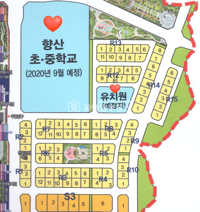 경기 김포시 고촌읍 [김포꽃배달부동산] 향산지구 단독주택부지 75평 매매 매매 매물번호 10235 사진 9