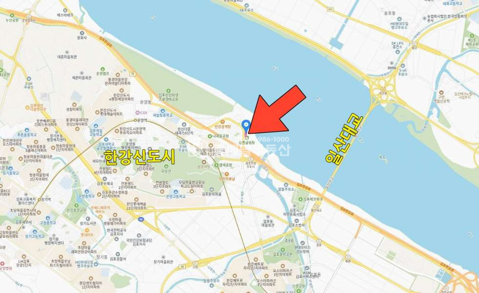 경기 김포시 운양동 [김포꽃배달부동산] 대로변 도로 길게접한 토지 일부매매 150평, 입지, 미래가치 좋아요 매매 매물번호 10209 사진 4